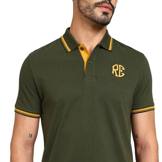 Polo Royal Enfield Chest Embroidery