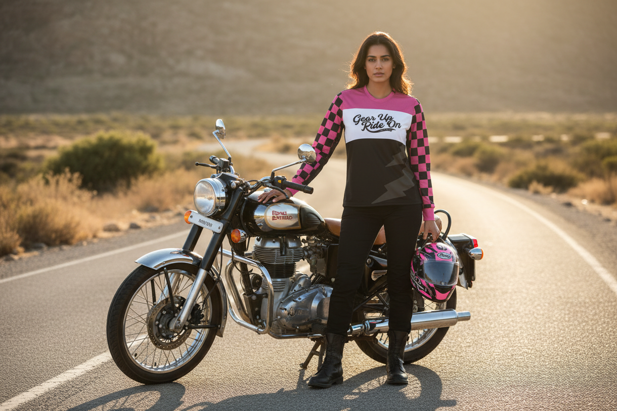 T-shirt Royal Enfield Ride On