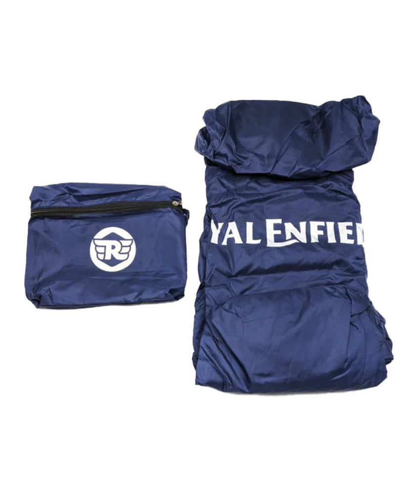 Telo Moto Royal Enfield Blu