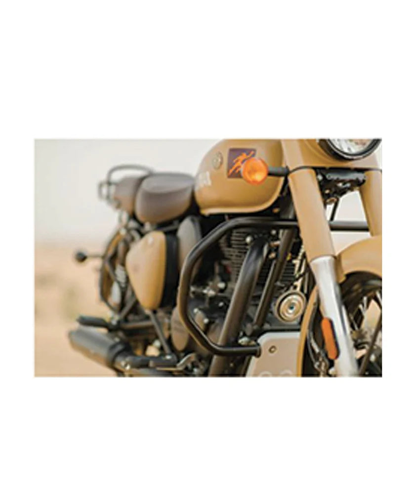 Barre Motore Ottagonali per Classic / Meteor / Bullet 350 Nere - Royal Enfield