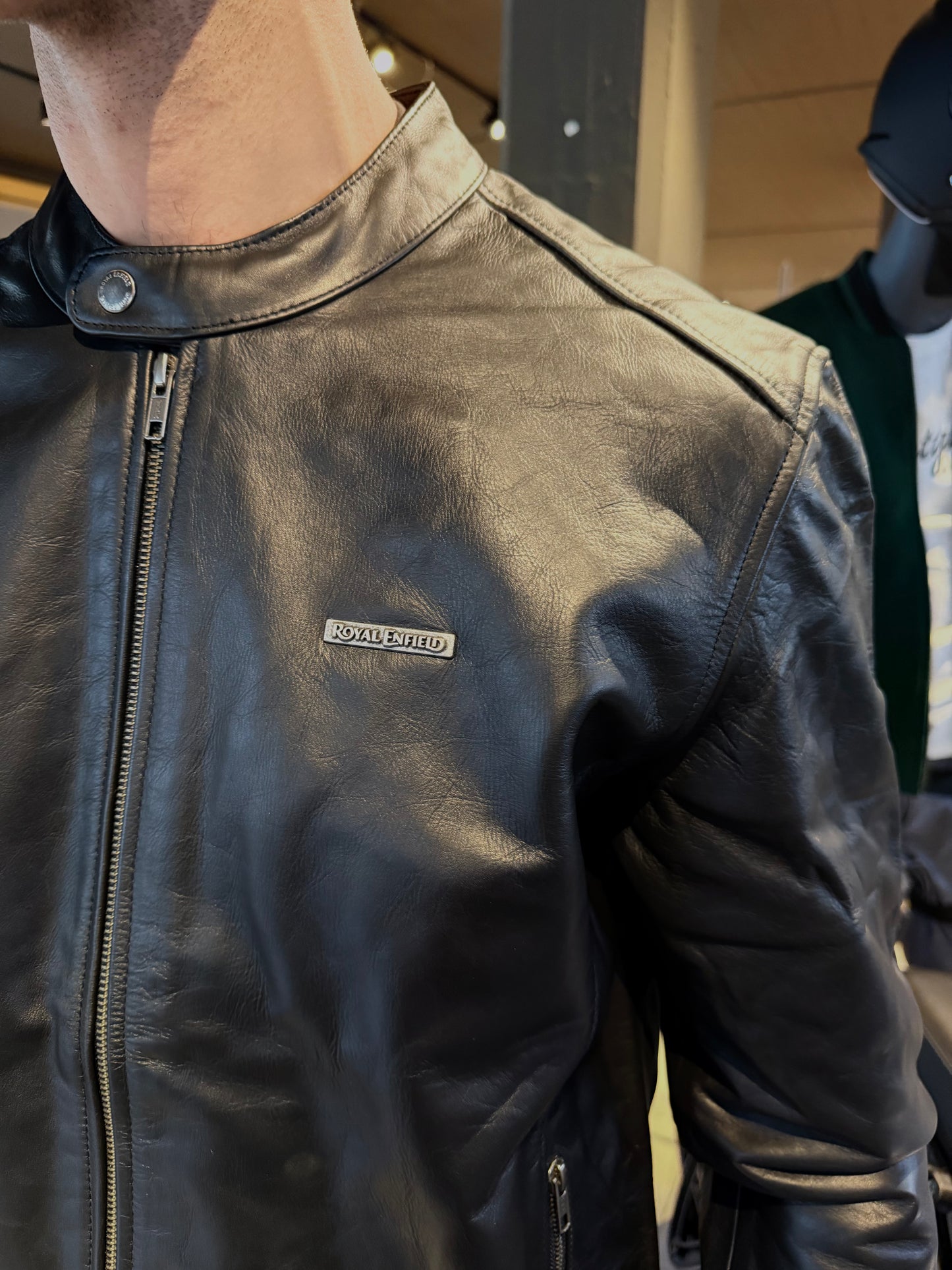 Giacca Royal Enfield Classic Dark Black