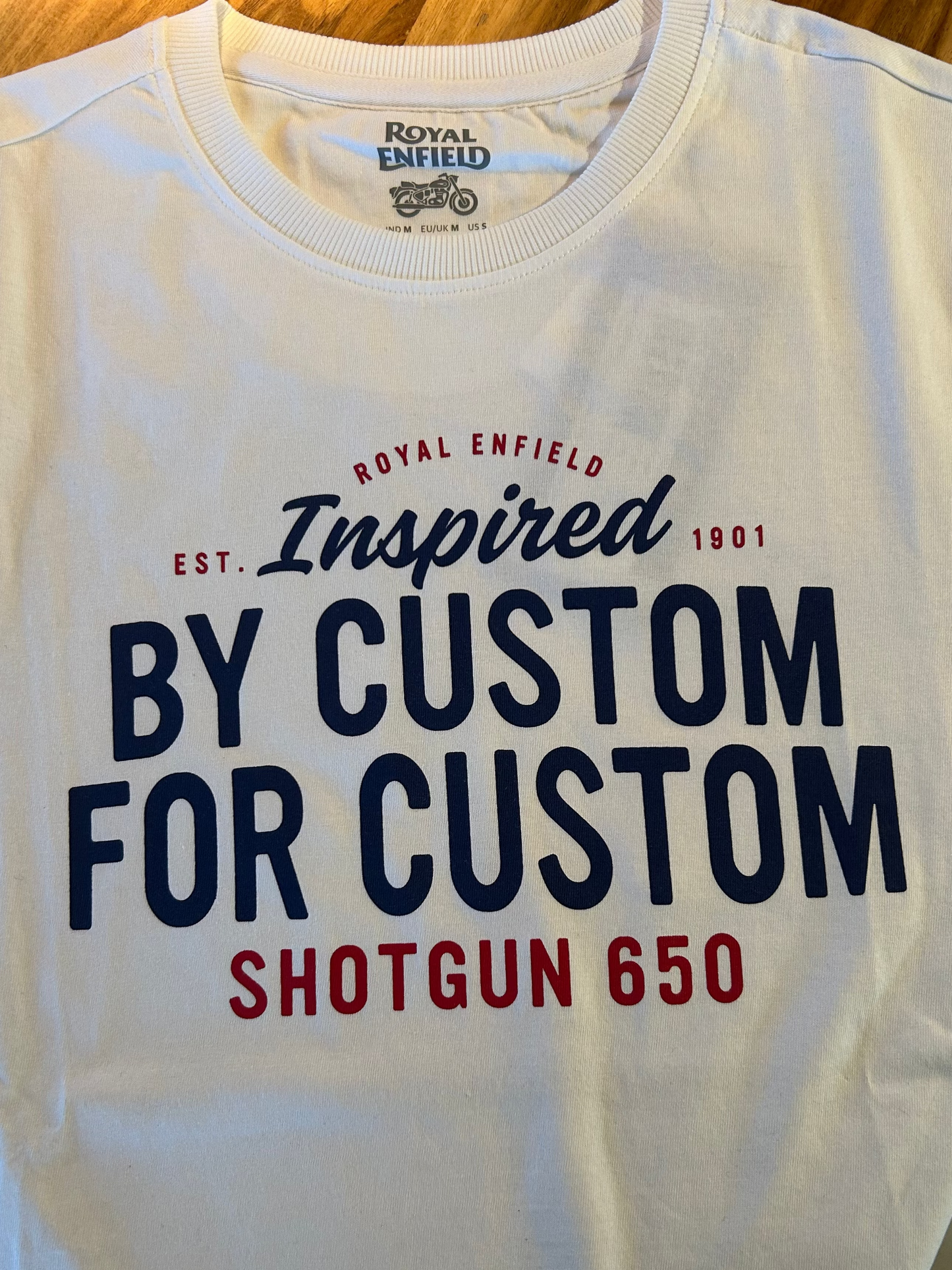 T-shirt Royal Enfield Shotgun Navy