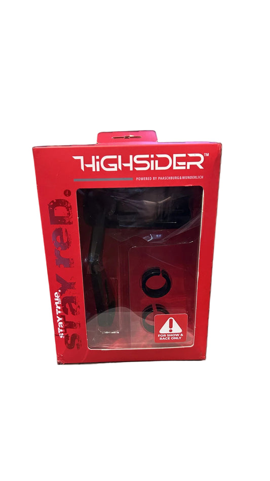 HIGHSIDER Specchietto per manubrio ACTION, nero