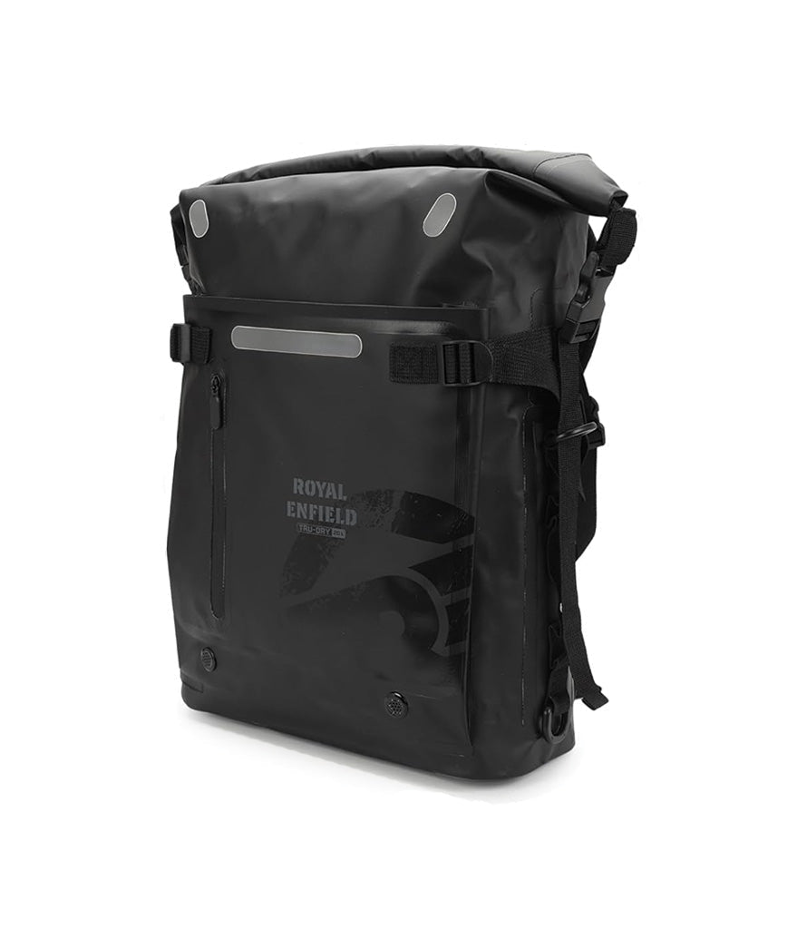 ZAINO ROLL TOP NERO 25L - ROYAL ENFIELD
