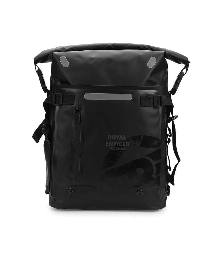 ZAINO ROLL TOP NERO 25L - ROYAL ENFIELD