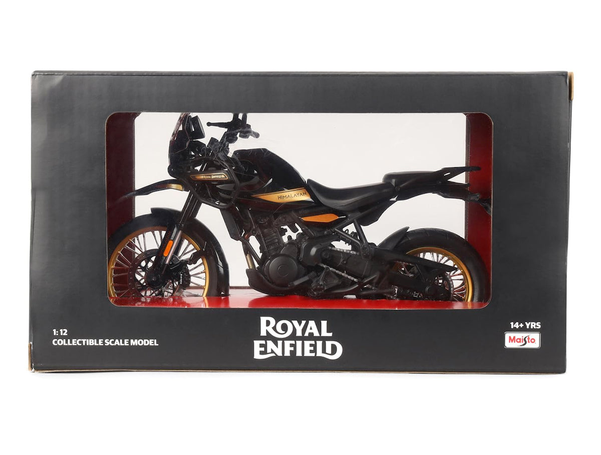 MODELLINO IN SCALA 3D DEL ROYAL ENFIELD, 450 Himalayan Hanle Black